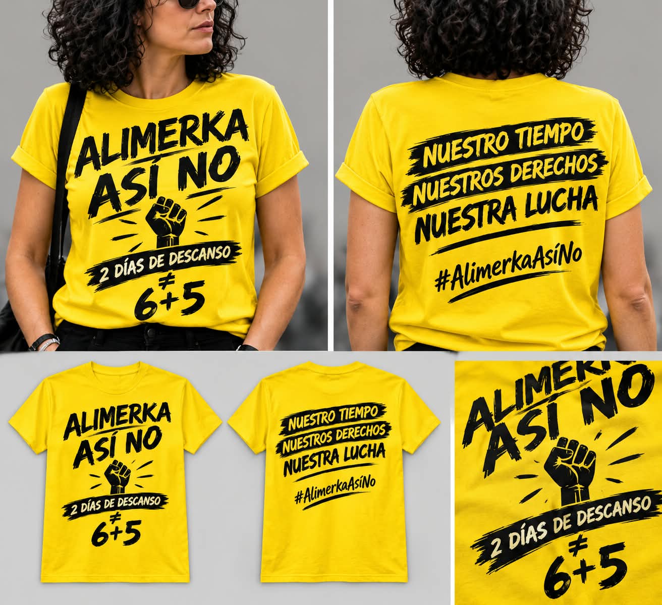 Camiseta así no Alimerka
